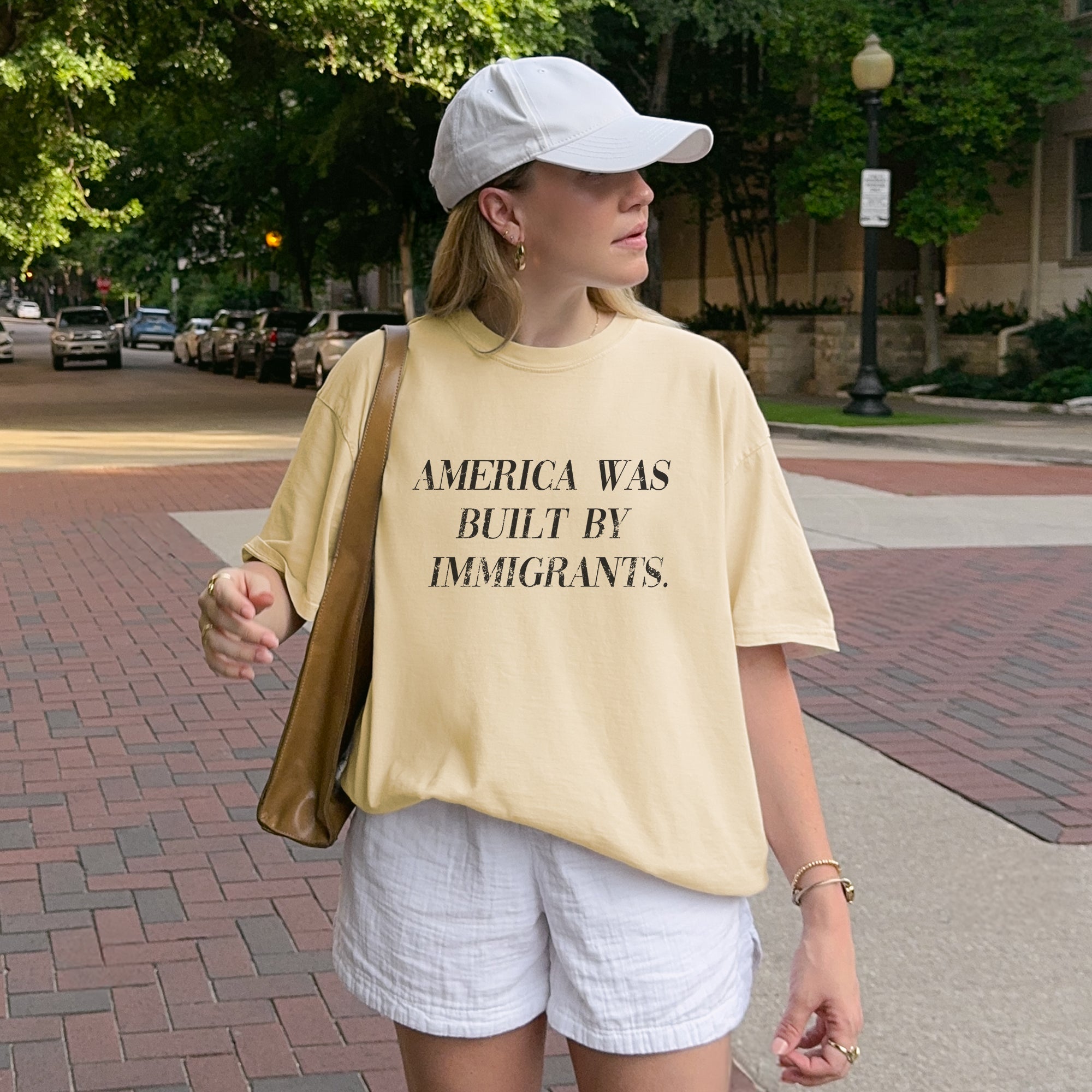 America Was Built By Immigrants T-Shirt