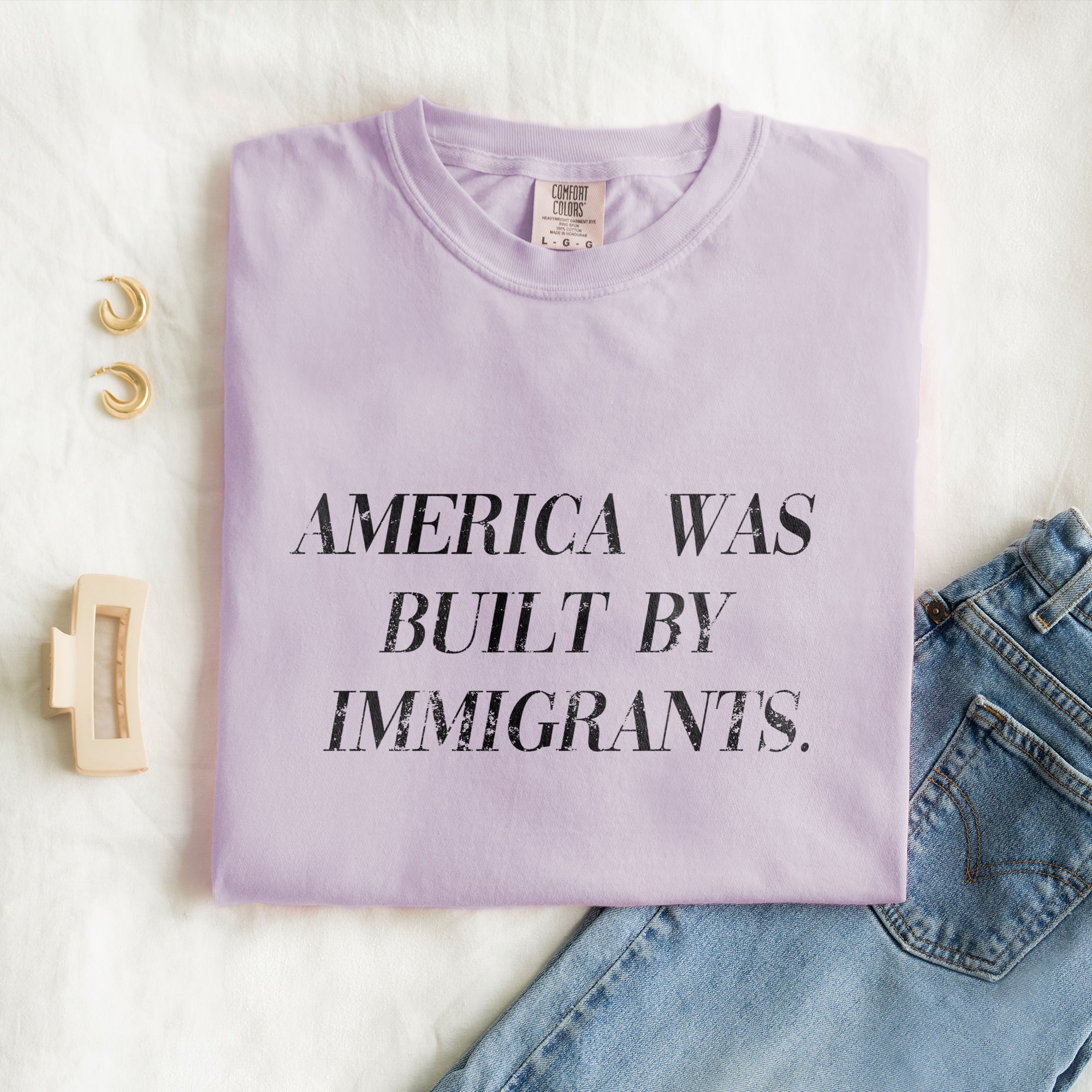 America Was Built By Immigrants T-Shirt