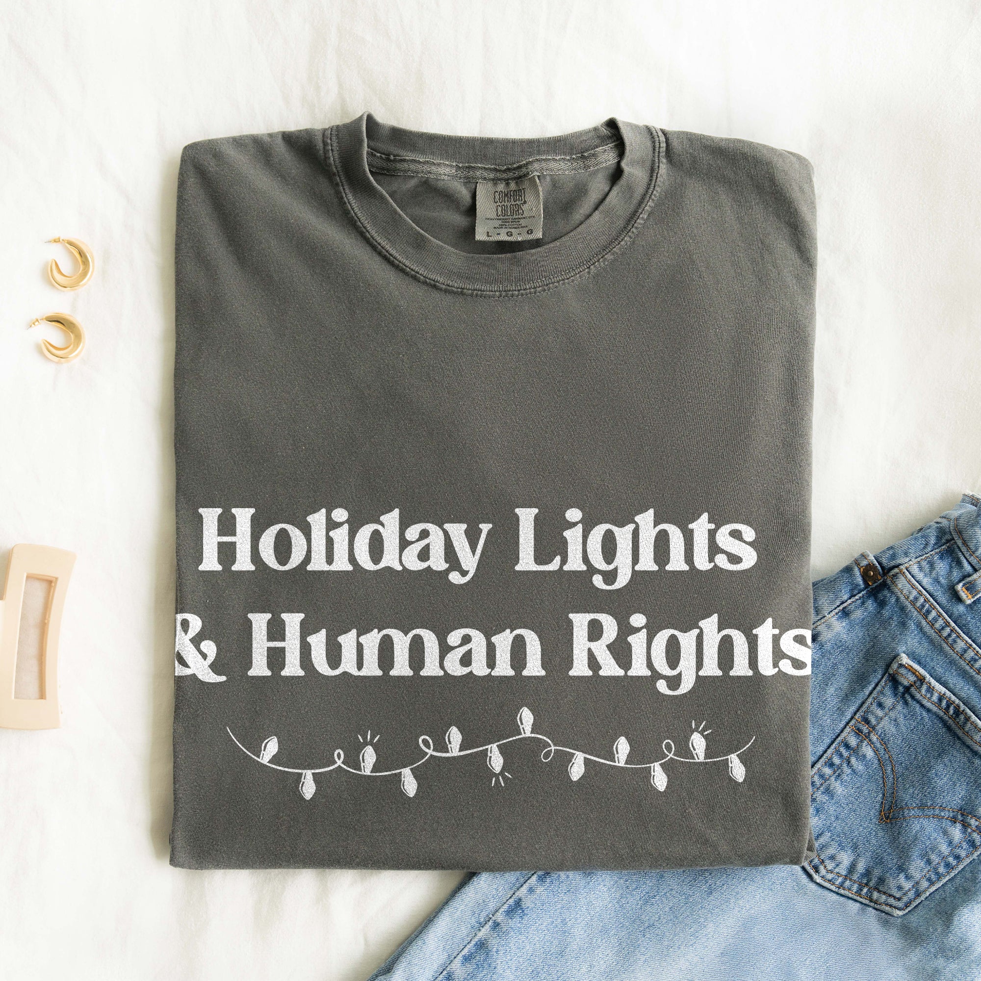 Holiday Lights and Human Rights T-Shirt