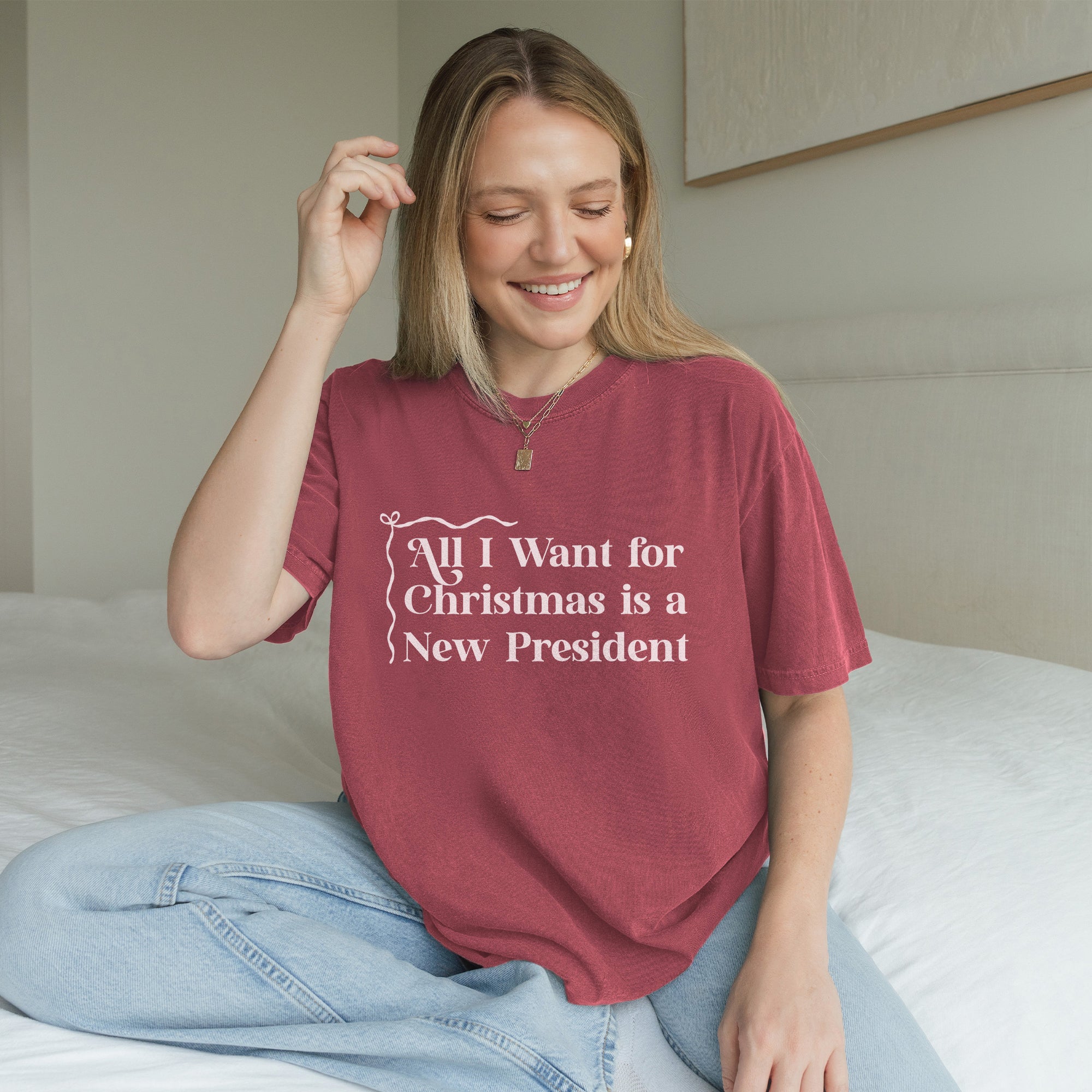 All I Want for Christmas is a New President T-Shirt
